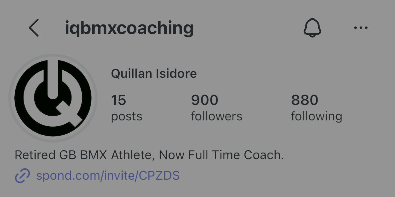 IQbmxcoaching Instagram profile preview