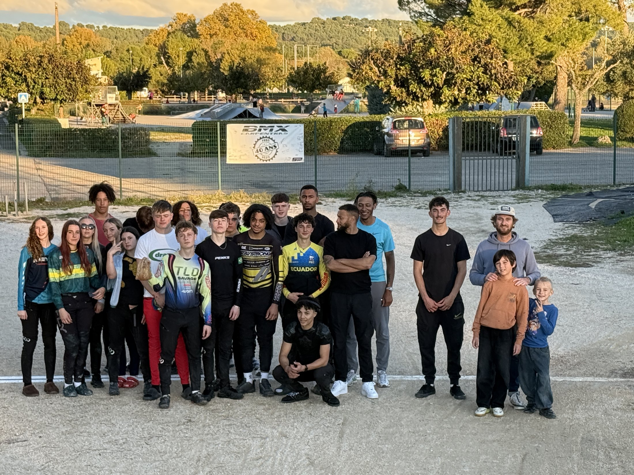 South of France training camp group
